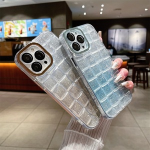 Custodie per telefoni trasparenti con glitter graduali di lusso per <span class=keywords><strong>iPhone</strong></span> 14 13 12 <span class=keywords><strong>11</strong></span> <span class=keywords><strong>Pro</strong></span> max flash powder custodie per telefoni personalizzate bling <span class=keywords><strong>cover</strong></span> - Product Image 4