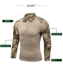 Vêtements de chasse camouflage d'été haute performance, uniforme tactique camouflage - Product Image 2
