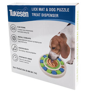 Giocattolo interattivo per Puzzle intelligente in stile moderno IQ Cat <span class=keywords><strong>Dog</strong></span> Treat Dispensing Slow Food leccare tappetino realizzato in resistente plastica siliconica - Product Image 5