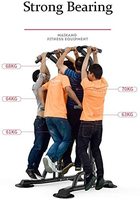 Tour de puissance en acier à hauteur réglable en gros barre de traction de station de fitness multifonction pour la musculation musculation