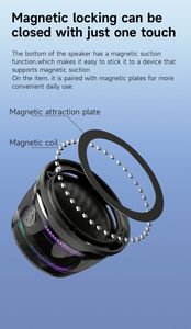 NEW G200 Speaker Wireless Magnetic Small High Sound Computer Portable Speakers Subwoofer for Home Desktop Gifts - Product Image 3