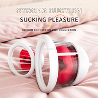 Sexspielzeug Rosen-Vibrator, 1 Paar Nippel-Stimulator für Paare, Weicher Mund-Nippel-Sauger Rosen-Sexspielzeug