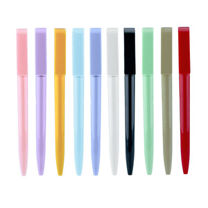 Customized Ballpoint <b>Pens</b> <b>Multiple</b> <b>Colors</b> Plastic Body Silk Screen Printing Eco Friendly For Corporate Promotional Gifts - Product Image 1