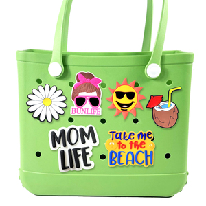 Abalorios de PVC <span class=keywords><strong>personalizados</strong></span> de bajo MOQ <span class=keywords><strong>para</strong></span> zapatos Croclet, dijes <span class=keywords><strong>para</strong></span> pulseras Bogg con logo personalizado, <span class=keywords><strong>pines</strong></span> decorativos y accesorios. - Product Image 5