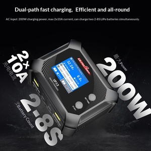 Feiteng อุปกรณ์ชาร์จอัจฉริยะแบบ<span class=keywords><strong>2</strong></span>-8S, UP13ชาร์จไฟ AC 200W 12V <span class=keywords><strong>2</strong></span>.4นิ้วหน้าจอสีความละเอียดสูงรองรับการชาร์จอย่างรวดเร็ว - Product Image 3