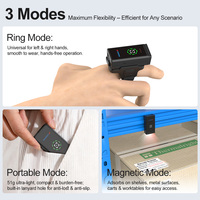 Escáner de Código de Barras Portátil Inalámbrico Xincode 1D 2D, Mini Lector de Códigos QR