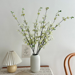 Timo Fleurs artificielles style nordique, branches de saule blanc 84639699, décoration pour la maison, salon, meuble TV - Product Image 3