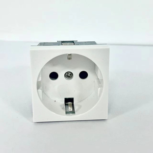Original Manufacturer EU Schuko 3-Pin Wall <strong>Socket</strong> - Flame Retardant European Standard Power Outlet For Home/Commercial Wiring - Product Image 1