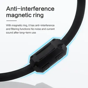 Hifi 2 <span class=keywords><strong>Xlr</strong></span> Cable macho/hembra <span class=keywords><strong>a</strong></span> 3,5mm <span class=keywords><strong>Mini</strong></span> <span class=keywords><strong>Jack</strong></span> 3 pines Dual <span class=keywords><strong>XLR</strong></span> <span class=keywords><strong>a</strong></span> 3,5 Cable para PC amplificador de auriculares Cable trenzado <span class=keywords><strong>Xlr</strong></span> - Product Image 5