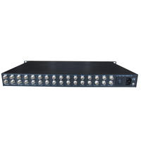 Gateway IP de 8/16/24 sintonizadores 3508B con 2 ASI DVB-S2/DVB-C ISDB-T ATSC para descifrado BISS, función DisEqc, montaje en rack, 5 años de garantía