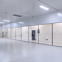 Solution clé en main pour salle blanche modulaire, projets à l'étranger, conception personnalisée, norme GMP, classe ISO 5-9, laboratoire, électronique, alimentation