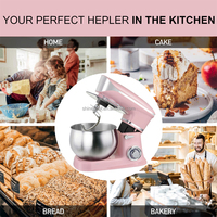 Robot pâtissier électrique Esperto rose 5L 6L 6.5L 7L 1000W pour boulangerie, prix du mélangeur de pâte