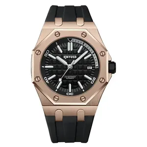 Montre mécanique automatique Suxuan J092, bracelet en acier inoxydable, montre de sport décontractée, étanche, tendance mode, luxe ajouré - Product Image 3