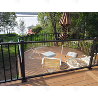 Rampe en fer forgé Prima Modern Iron résistante à l'eau et à la rouille pour chambre de ferme, sous-sol, escalier et balcon