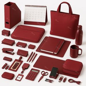 Kit <span class=keywords><strong>de</strong></span> papeterie d'affaires très vendu avec housse pour ordinateur portable, <span class=keywords><strong>calendrier</strong></span>, mug et ensemble <span class=keywords><strong>de</strong></span> stylos pour les campagnes <span class=keywords><strong>de</strong></span> marketing <span class=keywords><strong>de</strong></span> bureau - Product Image 1