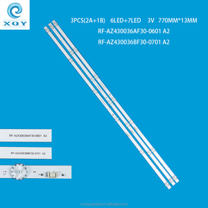 เหมาะสำหรับพานาโซนิค TH-43LX580C แถบ LED RF-AZ430036AF30-0601 A2 ทีวีจอแอลซีดีหลอดไฟ LED แบ็คไลท์ - Product Image 1