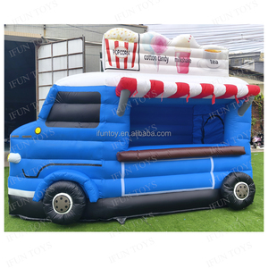 Precio barato, soporte inflable para palomitas de maíz, tienda de regalos de Carnaval inflable para eventos temáticos de películas - Product Image 4