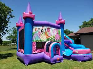 Farm Life Bounce House Combo - Wet/Dry vente en gros de combo humide avec toboggan nouvelle maison gonflable avec ventilateur - Product Image 6