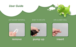 Jouet gonflable à bascule pour enfants, dinosaure en PVC, jouet à bascule pour tout-petits, directement de l'usine - Product Image 4