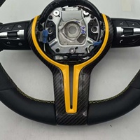 Volant en fibre de carbone en forme de D personnalisé en gros pour BMW F10 F20 F30 F32 F80 F82 M3 M4 M5 M6 E90 X5 X6