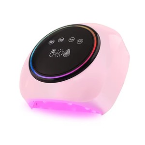 Secador de Uñas LED UV Recargable con Pantalla Redonda, Lámpara de Curado Rápido para Esmalte de Uñas en Gel, Potente Secador de Uñas Profesional - Product Image 2