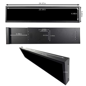 24'' 1920X360 Replacement <strong>Lcd</strong> <strong>Monitor</strong> Screen <strong>Lcd</strong> Bar <strong>Display</strong> Bus <strong>Lcd</strong> <strong>Monitor</strong> Image Rotate <strong>Usb</strong> Play Video 24Inch Portable <strong>Monitor</strong> - Product Image 3