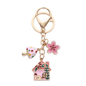 LLavero <span class=keywords><strong>de</strong></span> aleación <span class=keywords><strong>de</strong></span> flores coloridas y Casa Bonita, llavero <span class=keywords><strong>de</strong></span> coche con logotipo personalizado y colgante <span class=keywords><strong>de</strong></span> bolso <span class=keywords><strong>de</strong></span> pareja, opción <span class=keywords><strong>de</strong></span> regalo al por mayor - Product Image 1