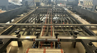 Machine de stratification de feuille de carton ondulé/lamineur automatique de cannelure pour le carton ondulé