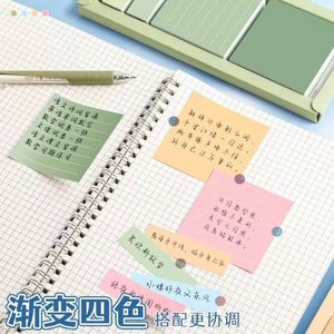 Juego de Notas Adhesivas Multifuncionales con Degradado de Color, 480 Hojas, Tamaños Surtidos, Blocs de Notas, Papelería para Oficina y Escuela - Product Image 3