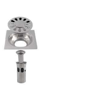 Joint d'eau profonde de vidange de <span class=keywords><strong>sol</strong></span> en acier inoxydable anti-odeur direct d'usine avec bouchon en cuivre toilettes anti-insectes multi-usages - Product Image 5