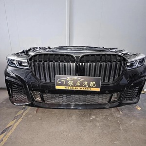 Para <span class=keywords><strong>BMW</strong></span> Serie 7 G11 G12 LCI 2016-2022, Conjunto Completo de Parachoques Delantero Usado OEM con Rejilla y Kit de Faros LED - Product Image 1
