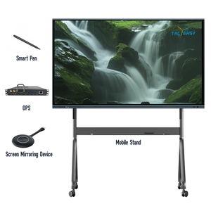 Papan Tulis Interaktif Digital 110 Inci 4K Smart Board untuk Sekolah dan Kantor dengan Layar Sentuh dan Pena Tulis Energy Star - Product Image 1