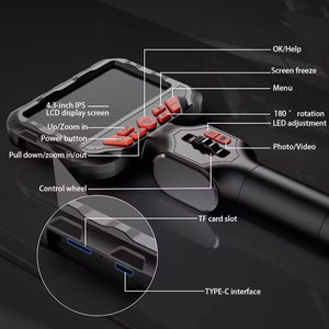 4,<span class=keywords><strong>3</strong></span>-дюймовый IPS-дисплей, поворот на 360°, объектив 6 мм/<span class=keywords><strong>3</strong></span>,9 мм, HD-камера, водонепроницаемость IP67, светодиодная подсветка, <span class=keywords><strong>3</strong></span> часа работы, промышленное применение - Product Image 5