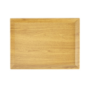 Double-sword round non-slip <b>tray</b>, wood grain Japanese-style <b>tray</b>, dessert <b>tray</b>, <b>tea</b> <b>tray</b>, sushi <b>tray</b>, sukiyaki, Japanese and - Product Image 2