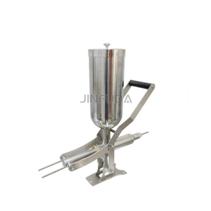 เครื่องบรรจุครีมแบบมือหมุน<span class=keywords><strong>พ</strong></span>ร้อมถุงพลาสติกสำหรับร้านเบเกอรี่ <span class=keywords><strong>ร้าน</strong></span>กาแฟ  เครื่องฉีดครีมสแตนเลสสำหรับพัฟและคัพ<span class=keywords><strong>เค้ก</strong></span> - Product Image 3