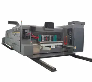 Impresora de cartón corrugado, máquina troqueladora rotativa Slotter, máquina troqueladora de impresión de caja corrugada
