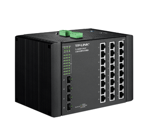 Commutateur PoE industriel géré TP-LINK TL-IS600P-24G4T couche 3, 28 ports Gigabit, 4 ports SFP+ 10G, pour caméras de sécurité et automatisation, garantie 1 an - Product Image 3