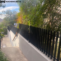 Clôture en lames d'aluminium thermolaquées en vrac pour les distributeurs de matériaux de construction, les entrepreneurs et les projets de développement de villas