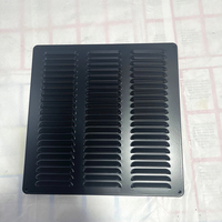 Fabricant OEM ODM Grille d'aération en aluminium pour retour d'air, grille de ventilation anti-poussière pour armoire, panneau de ventilation pour meubles