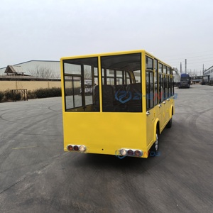 Factory Price City Mini Buses 17 Seats Electric Sightseeing Bus Cheap Price New Bus for Sale Special Transportation - Product Image 5