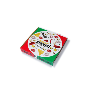 Nhà Máy <span class=keywords><strong>Made</strong></span> Thiết Kế Kích Thước Logo Tái Sử Dụng Màu Hồng 6 7 8 9 10 Inch Sóng Giấy Bao Bì Thực Phẩm Bột Cone Pizza-Hộp Với Cửa Sổ - Product Image 2