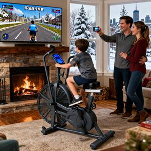 Vélo <span class=keywords><strong>d</strong></span>'air pliable gain de place pour petit <span class=keywords><strong>appartement</strong></span>, condo et espace urbain compact, solution de fitness - Product Image 1