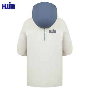 Giacche antivento da <span class=keywords><strong>uomo</strong></span> 100% personalizzate di alta qualità Cappotti in Nylon di media lunghezza da corsa all'aperto cerniere per allenamento traspiranti fodere in rete - Product Image 3