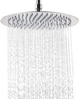 Pommeau de douche pluie ultra-mince de 8 pouces en acier inoxydable finition miroir pour salle de bain - Vente en gros