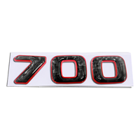 Emblème DOS BITURBO 800 pour B Rabus Merce-des-Benz Biturbo Coupé Cabriolet, autocollant de logo de voiture pour accessoires extérieurs automobiles