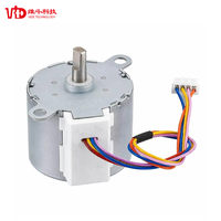 Moteur pas à pas à engrenages 35 mm VGSM3589 NEMA 14 12V 15 degrés 2 phases avec boîte de vitesses 85:1 pour caméra de surveillance et essuie-glace