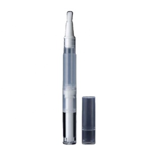 Empty Cuticle Oil Pen Brush Tip Applicator Lip <b>Gloss</b> 2ml 3ml Twist Cosmetic <b>Clear</b> Empty Nail Polish Cuticle Oil Pen - Product Image 1