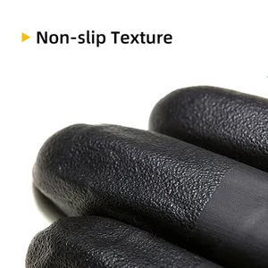 XINGYU, 4,5 г, 5,0 г, 7,0 г, черные одноразовые гибкие нитриловые перчатки для тату, одноразовые перчатки без порошка, нитриловые перчатки