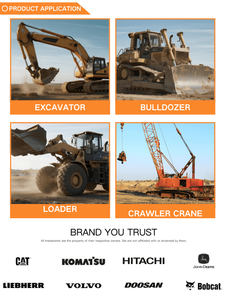 Chaîne de chenilles durable pour mini-excavatrice avec groupe de chaussures de chenille pour chenilles de train de roulement <span class=keywords><strong>Volvo</strong></span> ECR58 ECR88 EC55 pour chargeuses compactes - Product Image 2