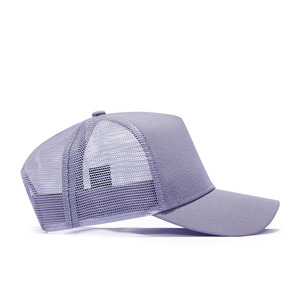 Wholesale Letter logo Breathable Mesh <strong>Grey</strong> <strong>Baseball</strong> <strong>Caps</strong> for Adult - Product Image 2